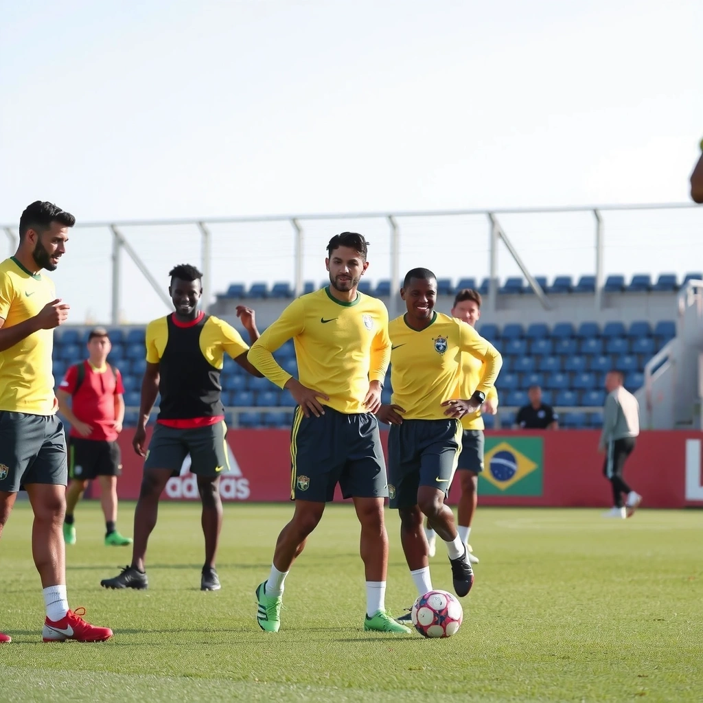 Brasil se prepara para Copa América